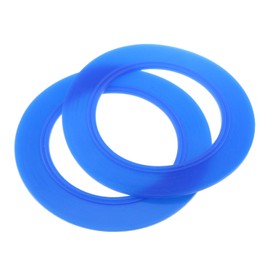 MTQY 4PCS 7301111-0070A Toilet Flush Valve Leak Proof Durable Seal Silicone Kit Washer OD 4 1/4 Inch Replaceable Part 012611410444