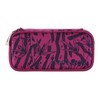 coocazoo PencilDenzel "WWF Anemone-Trail" Pink Pencil Case, Geo Triangle Compartment,