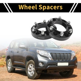 INFINAUTO 2 Pcs 6x139.7mm Wheel Spacers 108mm / 4.25" M12x1.5 Hubcentric Wheel Spacer Forged Wheel Spacers for Toyota Fortuner 2005-2023 Aluminum Alloy 6061-T6