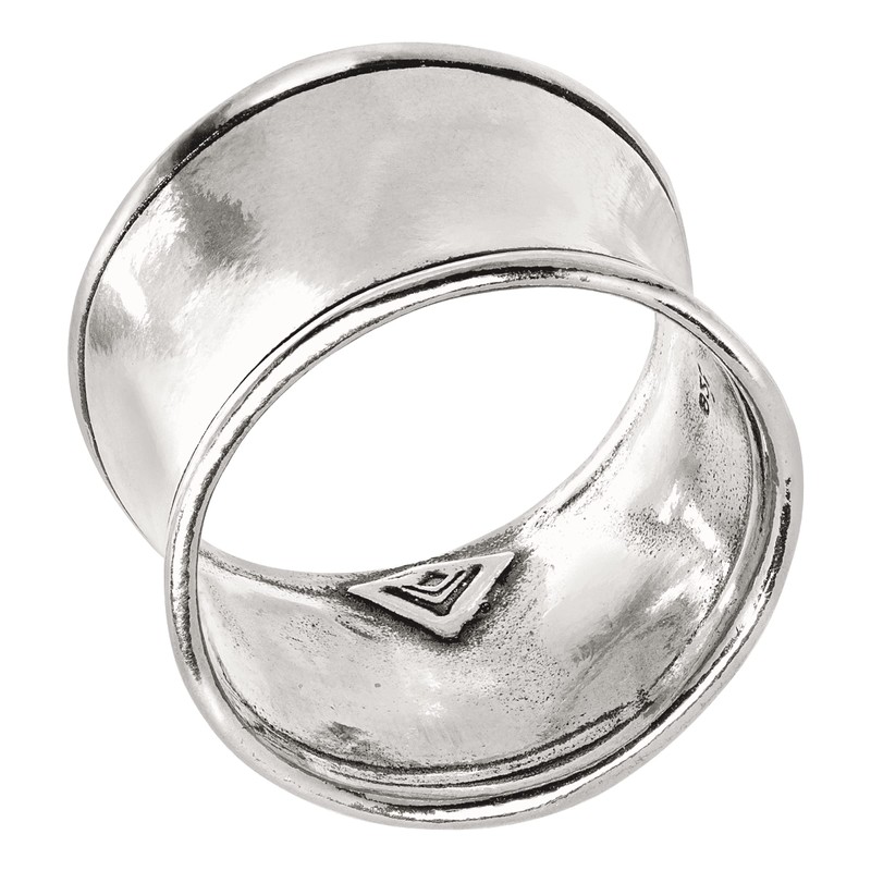 Silpada 'Hammered Cuff' Ring in Sterling Silver, Size 10, Size