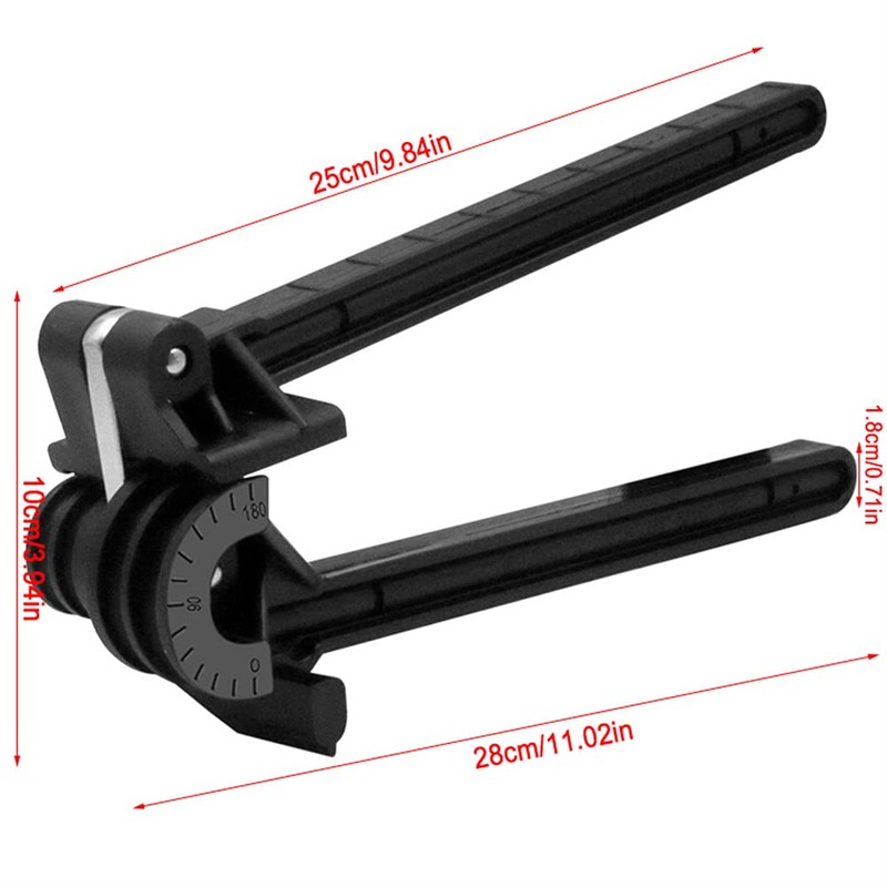 Ticfox 4 in 1 180 Degree Heavy Duty Pipe Bender