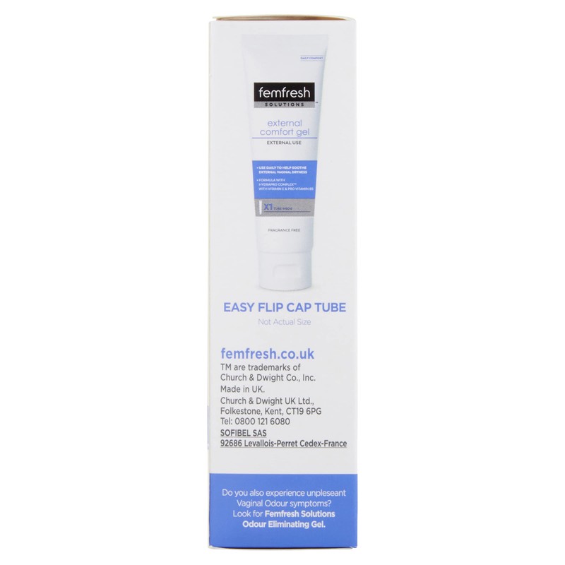 Femfresh Solutions External Comfort Gel, Relieves External Vaginal Dryness, 42.5g
