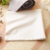 Hug Handkerchief, Bridal Wedding Handkerchief, White, Initial (Men's/Groom), Men, Ceremonial
