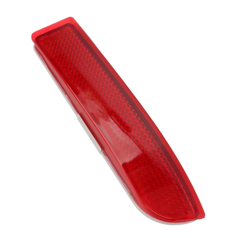 Rear Bumper Reflector ABS Red Tail Bumper Side Marker Reflector
