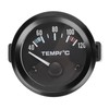Pyhodi Water Temperature Gauge, 2inch 52mm Universal Car Truck LED