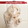 PETGEEK GiGwi Interactive Cat Feather Toy, Melody Chaser Chirpy Mouse