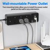 HITRENDS Power Strip with 6 AC Outlets and 4 USB