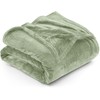 Utopia Bedding Fleece Blanket King Size Sage Green 300GSM Luxury