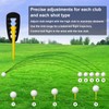 CHEERYMAGIC Golf Tee Height Tool, Precision Adjustable Golf Tee Height