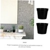 SUPVOX 20Pcs Plastic Succulent Planters with Drainage Hole for Gardening