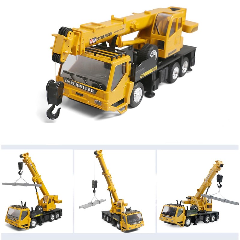 WEECOC RC Crane Construction Tractor Remote Control Large Crane Truck