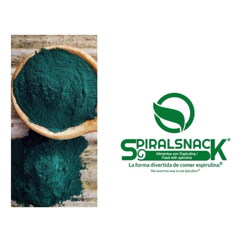 20 Spiruluka En Barra De Spirulina Orgánica , Coco Y