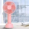 KFMX Mini Ventilador Portátil Base Y Mano Portátil Recargable