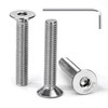 Tunejoy Countersunk Screws M6 x 35 mm Stainless Steel A2