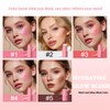 Cream Blush Stick, Natural Glow Finish Looking, Hydrating Lightweight Shiny