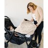 Konssy Baby Car Seat Covers- Multi-use Carseat Canopy for Babies,