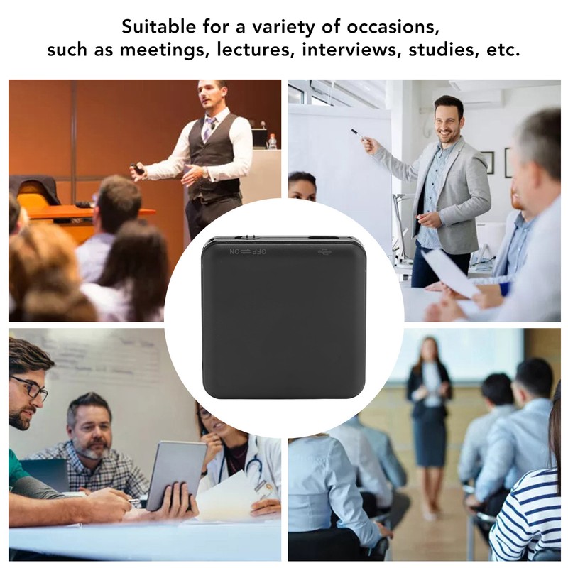 Magnetic Digital Voice Recorder Multifunctional Portable Voice Activated Recorder MP3