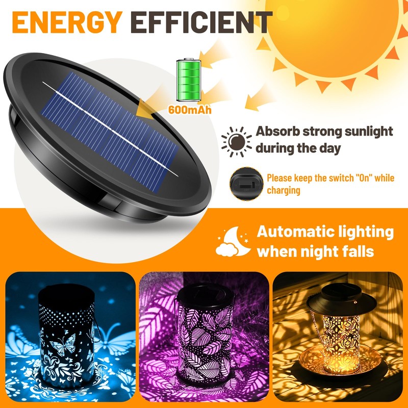 4 Pack Solar Lights Replacement Top,2.83-3.53 inch Light Parts for