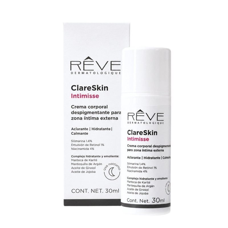 Rêve Dermatologique ClareSkin Intimisse - Crema Corporal Unificadora de Tono