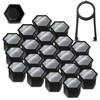 20x Wheel Bolts Wheel Nuts Rim Lock Nuts Caps Wheel