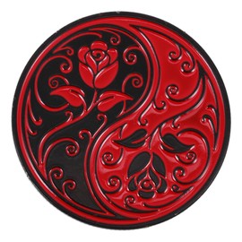 ibasenice Lucky Coin Tai-chi Iron Coin Vintage Commemorative Coin Spiner Convex Bagua Mirror Chinese Dynasty Time Luck Charm Decor Challenge Coin Prayer Coin Good Luck Coins Handheld Medal