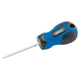 Draper 54245 Soft Grip Carpenters Awl, 75mm Length , Blue