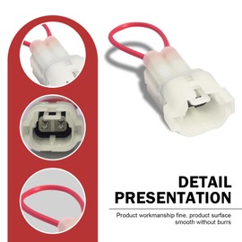 Anyhut 1 PC Seat Belt Bypass Harness, Seat Safety Sensor Override Module, SxS Accessories, Compatible with Pioneer Models, Bypass Seatbelt Warning System Fits 700-2, 700-4, 1000-3, 1000-5 (White)