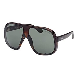 Moncler DIFFRACTOR ML0206 Dark Havana/Green 66/11/140 unisex Sunglasses