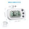 Upgraded AMIR Refrigerator Thermometer, Waterproof Mini Freezer Thermometer, Digital Thermometer