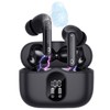 auvisio Commuter Headphones: Wireless In-Ear Headphones with Charging Case, Noise