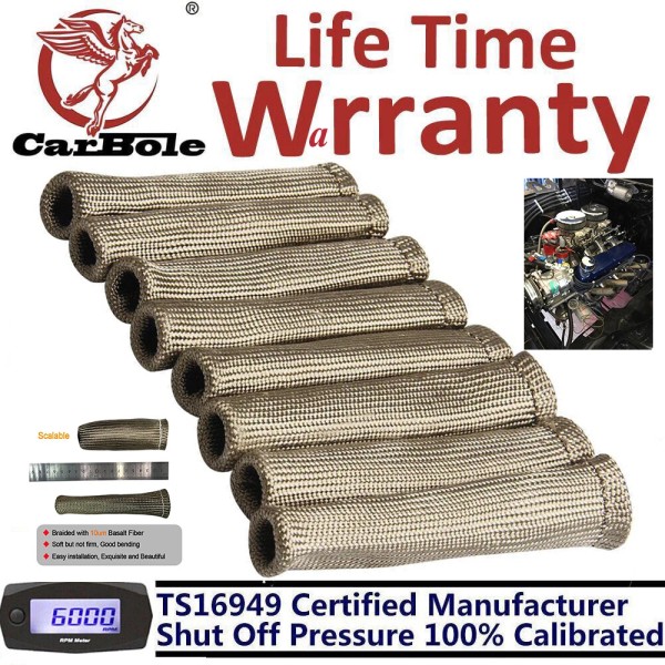 Precision Auto Labs 2500° 6" Spark Plug Wire Boots Protector
