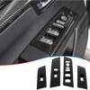 MUXEE 4pc Window Lift Switch Panel Cover Interior Decoration for