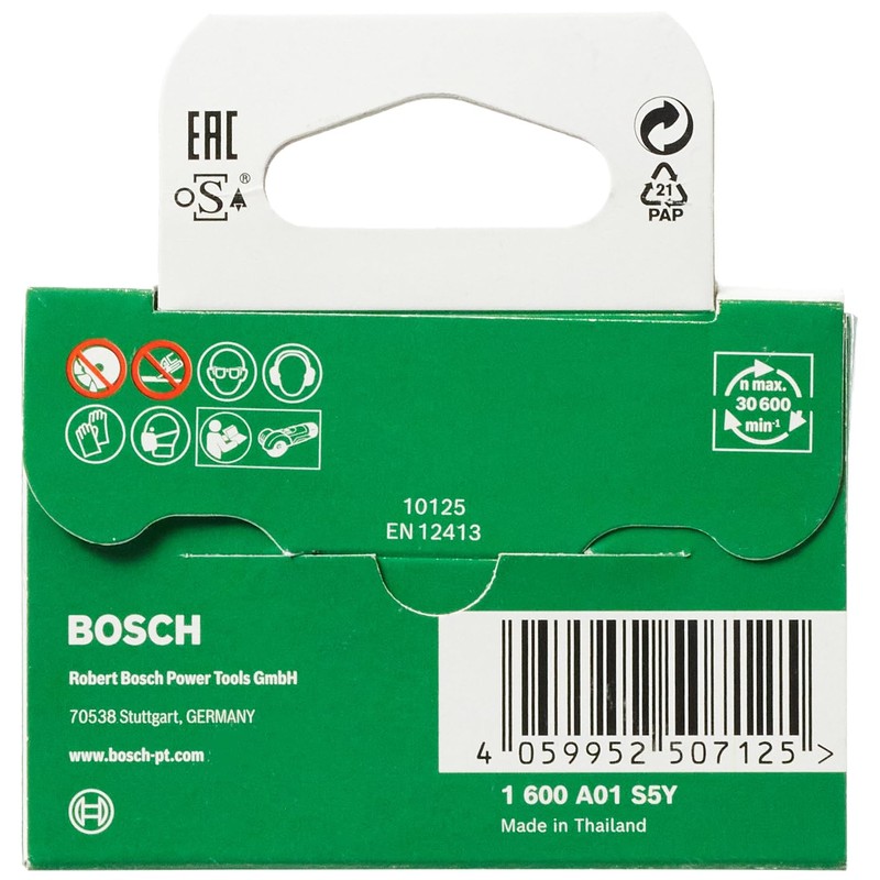 Bosch 1600A01S5Y 3 Cutting Discs (for Metal, Ø 50 mm,