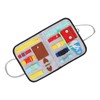 Elderly Activity Sensory Board Portable Zip Button Basic Skills Sensory