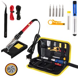 15PCS Kit de Soldador Eléctrico,Soldadura para Cautin de 60W 110V | 15 PCS Kit de Soldador Eléctrico,Soldadura para Cautin de 60W 110V