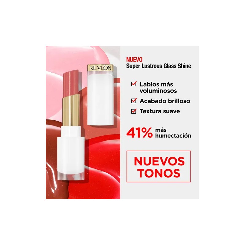 Brillo Labial Super Lustrous Glass Shine Tono Cherry Luster