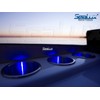 SeaLux Stainless Steel Illuminated LED Drink Cup Holder Blue or
