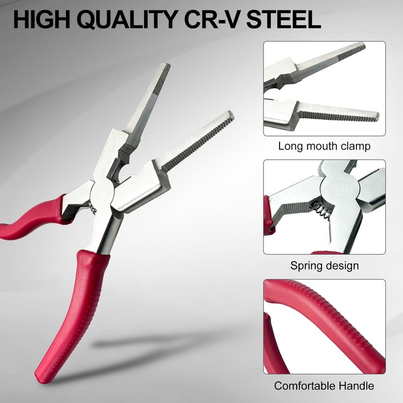 YesRight Welding Pliers, 8" Mig Pliers for Welding, Ergonomic Welpers