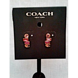Coach BRAND NEW - COACH Earrings - New York Jewel C Stud Earrings