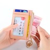 Lumbor37 Tarjetero Pequeño para Monedas, Cartera para Mujer de Piel
