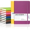 Dynta Hardcover Journals Bulk, 10 Packs A5 Lined Notebooks for