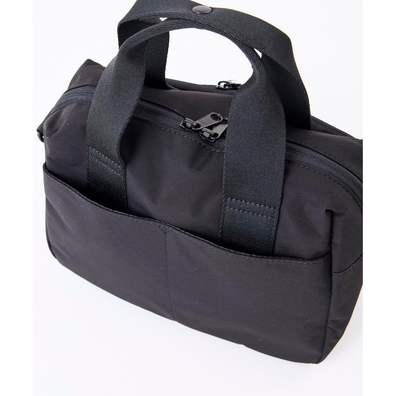 Anello AGB5001 2-Way Mini Boston Bag, New Standard, BK, Free