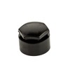 LST 20x Wheel Bolt Cover Caps Set 17 mm Black