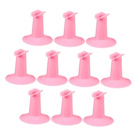BIUDECO 10Pcs Finger Support Holders for Nail Art Durable Manicure Tools for Salons and Home Use Comfortable Grip for Nail Artists and Learners