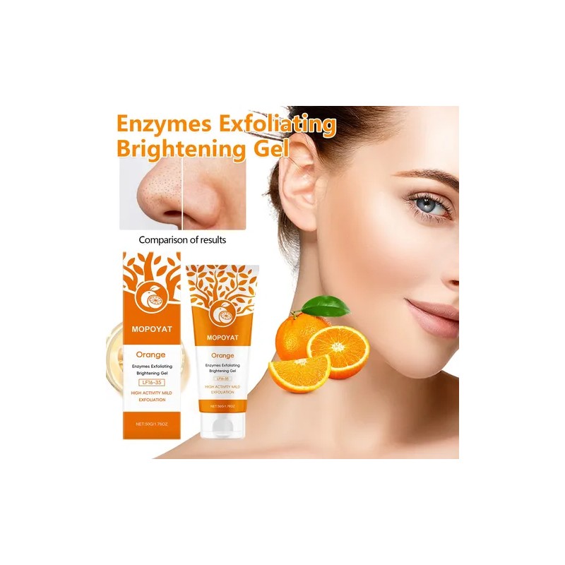 Gel Exfoliante Purificante Orange Enzima Brightening 50g