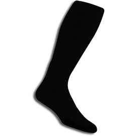 Thorlos Standard B Max Cushion Basketball Over The Calf Socks, Black, Large