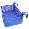 Pool Hanging Storage Basket Adjustable Support Rods Removable Toy Basket
