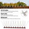 Bird Spikes 15 Feet Stainless Steel Pigeon Deterrent Spikes for