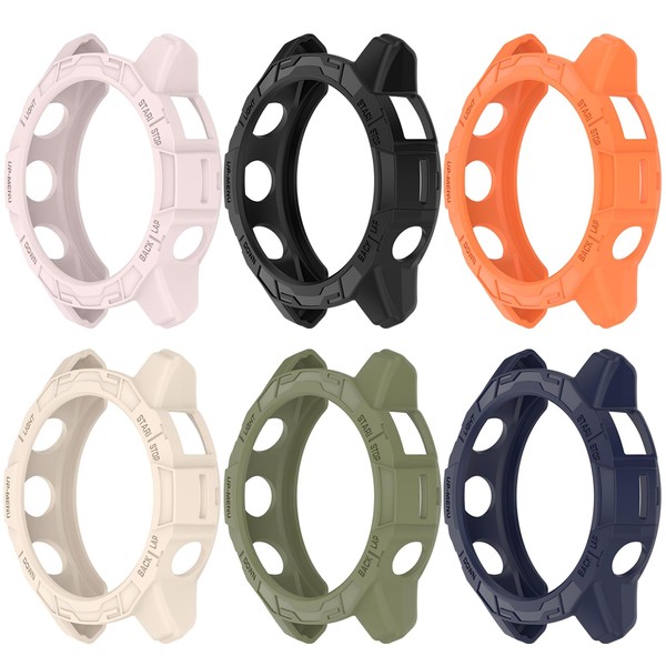 HXFRTYU 6 Pack Case Compatible for Garmin Epix Pro, Scratch-Resistance