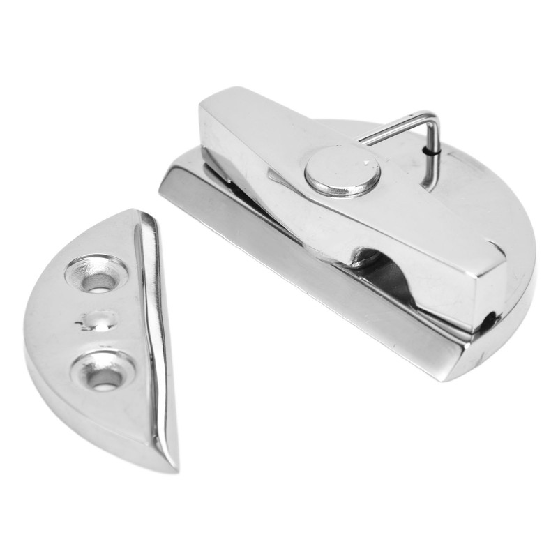 Boat Door Cabinet Hatch 316 Stainless Steel Round Turn Button